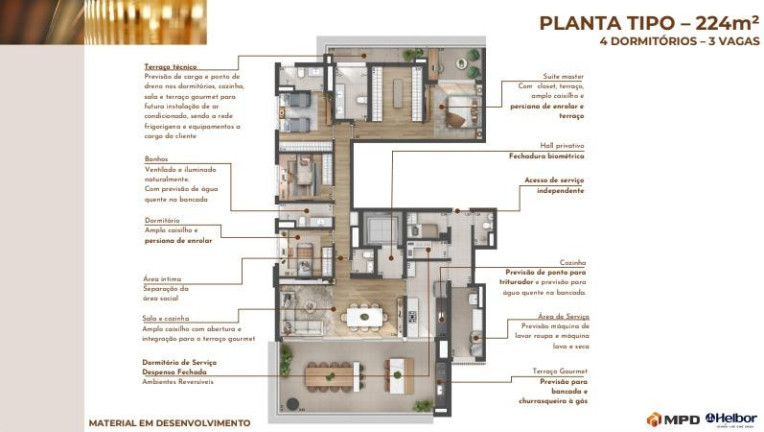 Imagem Apartamento à Venda, 224 m² em Perdizes - São Paulo Imagem Apartamento à Venda, 224 m² em Perdizes - São Paulo