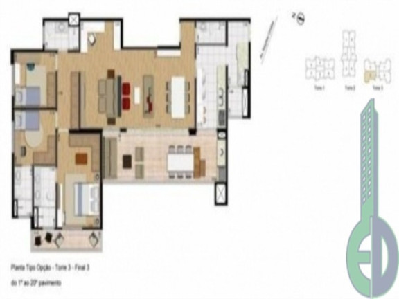 Imagem Imóvel com 3 Quartos à Venda, 127 m² em Centro - Sao Bernardo Do Campo Imagem Imóvel com 3 Quartos à Venda, 127 m² em Centro - Sao Bernardo Do Campo