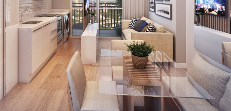 Imagem Loft com 1 Quarto à Venda, 26 m² em Vila Ré - São Paulo