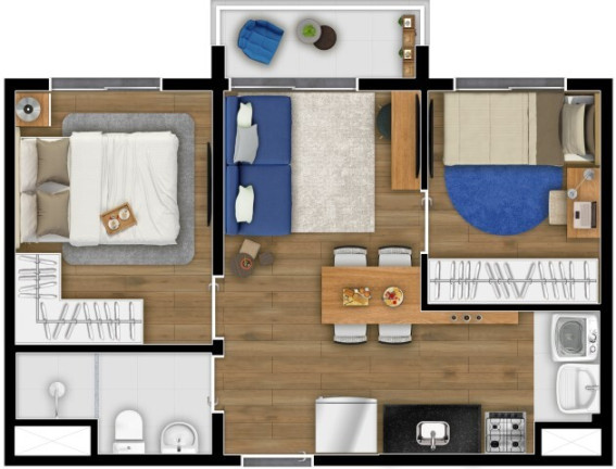 Imagem Apartamento com 2 Quartos à Venda, 34 m² em Butantã - São Paulo Imagem Apartamento com 2 Quartos à Venda, 34 m² em Butantã - São Paulo