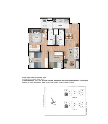 Imagem Imóvel com 3 Quartos à Venda, 59 m² em Vila Guilherme - São Paulo