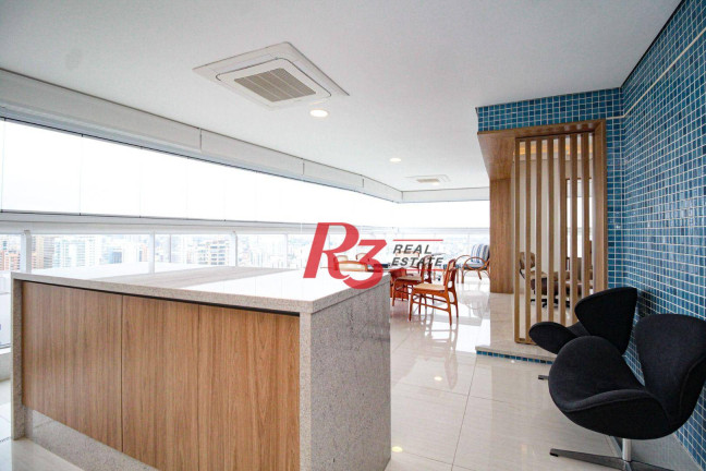 Imagem Apartamento com 4 Quartos à Venda, 254 m² em Aparecida - Santos