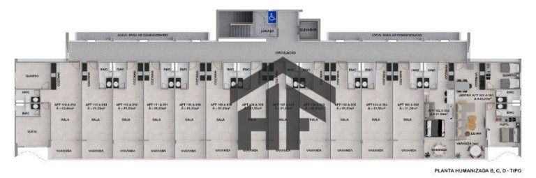 Imagem Apartamento com 2 Quartos à Venda, 29 m² em Muro Alto - Ipojuca Imagem Apartamento com 2 Quartos à Venda, 29 m² em Muro Alto - Ipojuca
