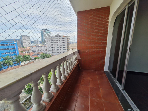 Imagem Apartamento com 3 Quartos para Alugar, 180 m² em Boqueirão - Santos