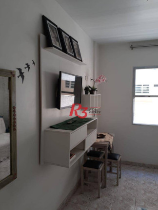 Imagem Apartamento com 1 Quarto à Venda, 28 m² em Ponta Da Praia - Santos