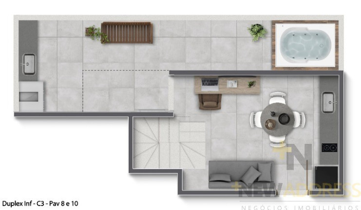 Imagem Apartamento com 1 Quarto à Venda, 54 m² em Praia De Itaparica - Vila Velha Imagem Apartamento com 1 Quarto à Venda, 54 m² em Praia De Itaparica - Vila Velha