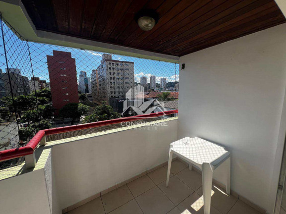 Imagem Apartamento com 1 Quarto para Alugar, 86 m² em Encruzilhada - Santos