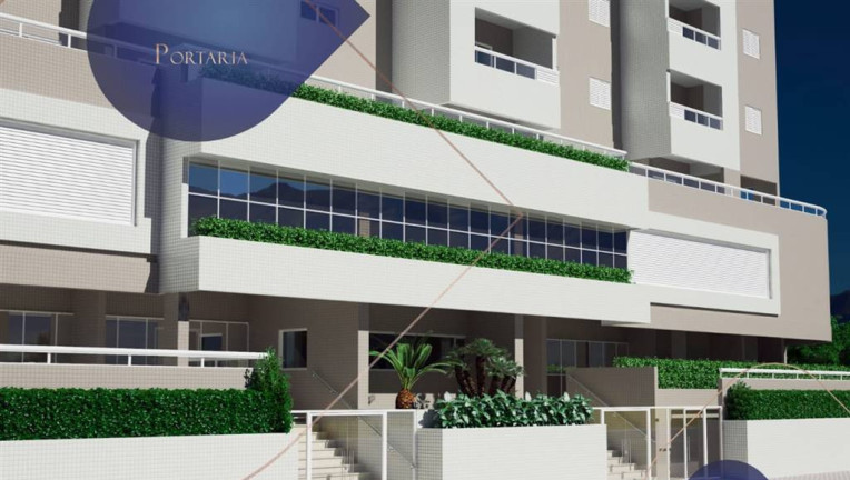 Imagem Apartamento com 2 Quartos à Venda, 64 m² em Guilhermina - Praia Grande