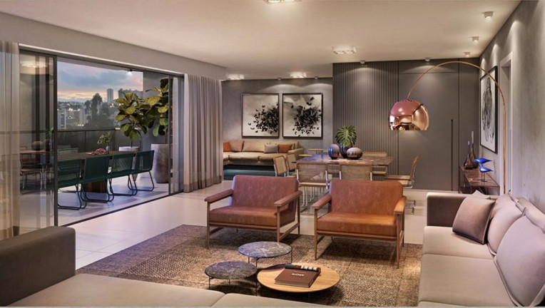 Imagem Apartamento com 4 Quartos à Venda, 174 m² em Vila Da Serra - Nova Lima