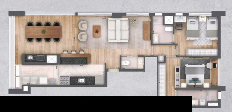Imagem Apartamento com 3 Quartos à Venda, 108 m² em Perdizes - São Paulo