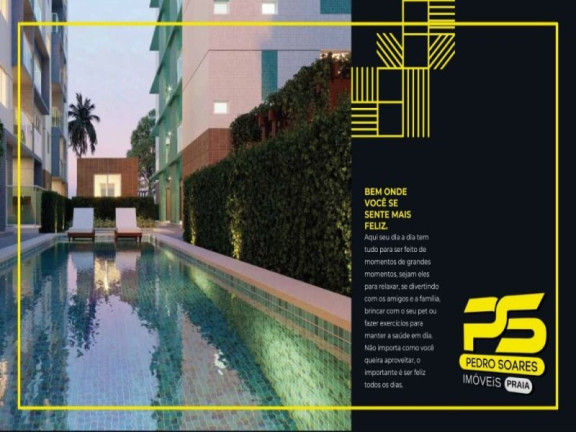Imagem Apartamento com 2 Quartos à Venda, 54 m² em Altiplano Cabo Branco - João Pessoa