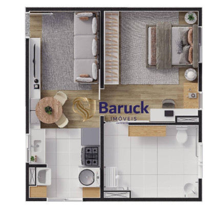 Imagem Apartamento com 2 Quartos à Venda, 40 m² em Vila Ipiranga - Mogi Das Cruzes