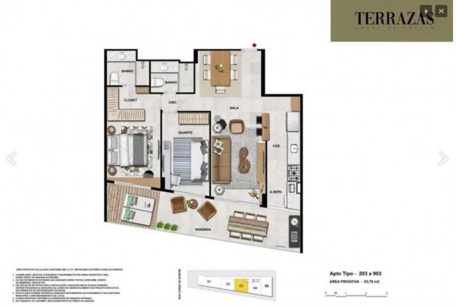 Imagem Imóvel com 2 Quartos à Venda, 75 m² em Tijuca - Rio De Janeiro