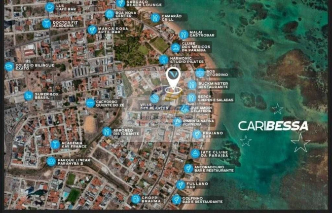 Imagem Flat com 1 Quarto à Venda, 30 m² em Jardim Oceania - João Pessoa
