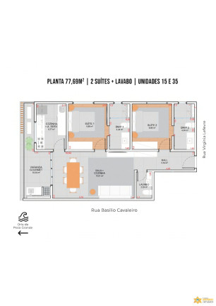 Imagem Apartamento com 1 Quarto à Venda, 77 m² em Acaraú - Ubatuba
