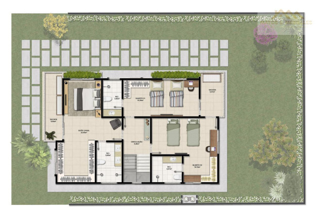 Imagem Casa com 4 Quartos à Venda, 210 m² em Lagoinha - Eusébio Imagem Casa com 4 Quartos à Venda, 210 m² em Lagoinha - Eusébio