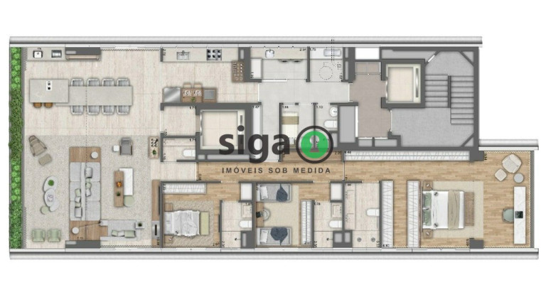 Imagem Apartamento com 3 Quartos à Venda, 240 m² em Jardins - São Paulo Imagem Apartamento com 3 Quartos à Venda, 240 m² em Jardins - São Paulo