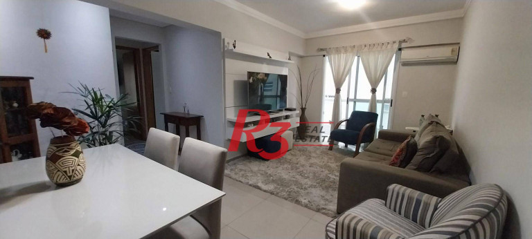 Apartamento com 2 Quartos à Venda, 80 m² em Gonzaga - Santos