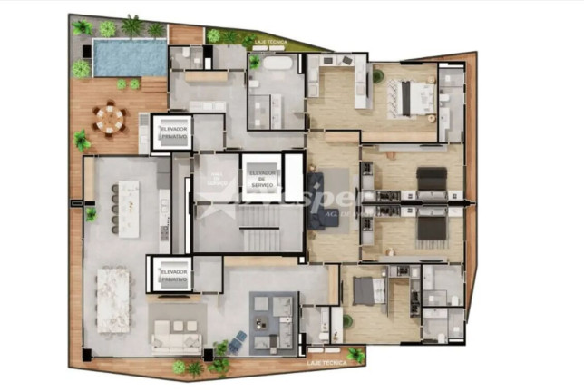Imagem Apartamento com 4 Quartos à Venda, 349 m² em Setor Marista - Goiânia Imagem Apartamento com 4 Quartos à Venda, 349 m² em Setor Marista - Goiânia