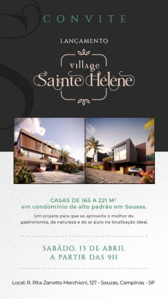 Imagem Casa de Condomínio com 3 Quartos à Venda, 301 m² em Ville Sainte Hélène - Campinas Imagem Casa de Condomínio com 3 Quartos à Venda, 301 m² em Ville Sainte Hélène - Campinas