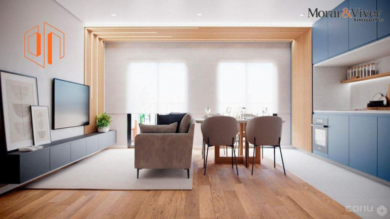 Imagem Apartamento com 3 Quartos à Venda, 96 m² em Cabral - Curitiba