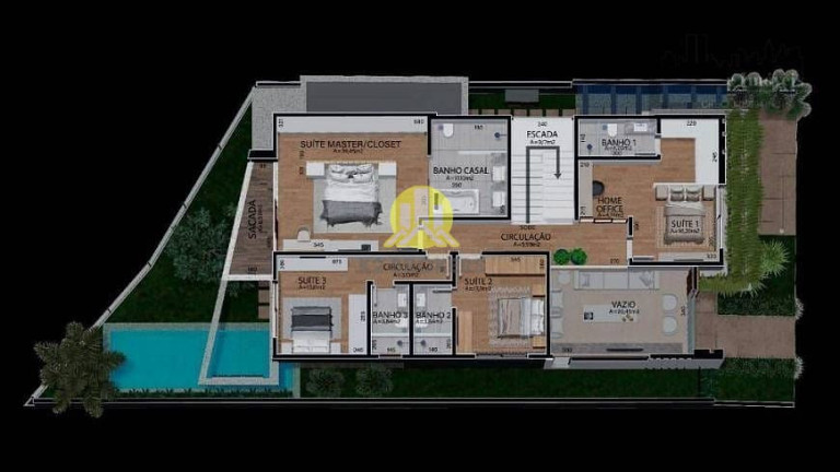 Imagem Casa com 4 Quartos à Venda, 369 m² em Butiatuvinha - Curitiba Imagem Casa com 4 Quartos à Venda, 369 m² em Butiatuvinha - Curitiba