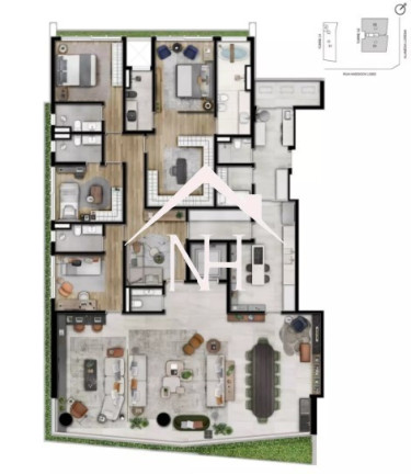 Imagem Apartamento com 4 Quartos à Venda, 322 m² em Jardim Paulista - São Paulo Imagem Apartamento com 4 Quartos à Venda, 322 m² em Jardim Paulista - São Paulo