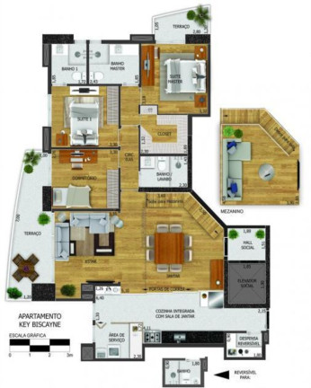 Imagem Apartamento com 3 Quartos à Venda, 162 m² em Brooklin - São Paulo
