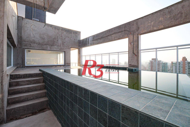 Imagem Cobertura com 4 Quartos à Venda, 285 m² em Boqueirão - Santos Imagem Cobertura com 4 Quartos à Venda, 285 m² em Boqueirão - Santos