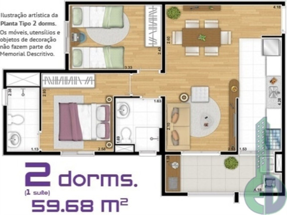 Imagem Imóvel com 2 Quartos à Venda, 60 m² em Jaguaribe - Osasco Imagem Imóvel com 2 Quartos à Venda, 60 m² em Jaguaribe - Osasco