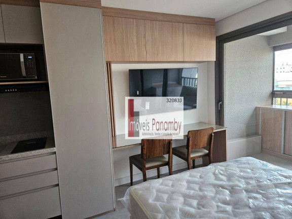 Imagem Apartamento com 1 Quarto para Alugar, 42 m² em Moema - São Paulo Imagem Apartamento com 1 Quarto para Alugar, 42 m² em Moema - São Paulo