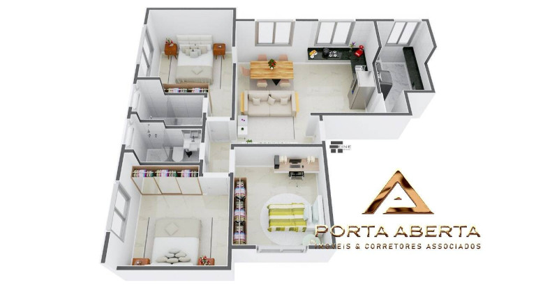 Imagem Apartamento com 2 Quartos à Venda, em Iguaçu - Ipatinga Imagem Apartamento com 2 Quartos à Venda, em Iguaçu - Ipatinga