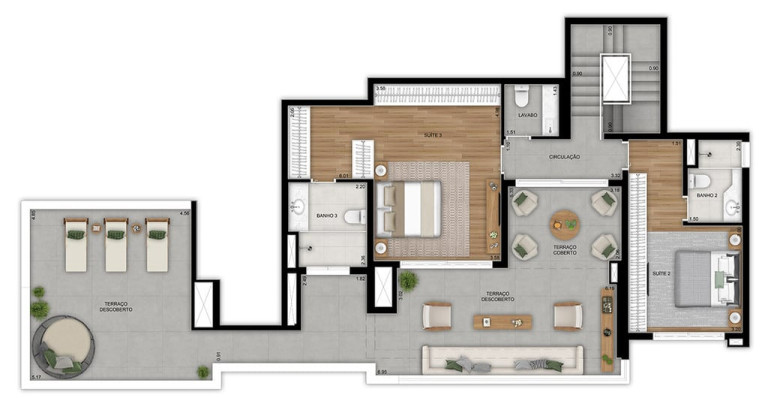 Imagem Apartamento com 3 Quartos à Venda, 206 m² em Vila Prudente - São Paulo Imagem Apartamento com 3 Quartos à Venda, 206 m² em Vila Prudente - São Paulo