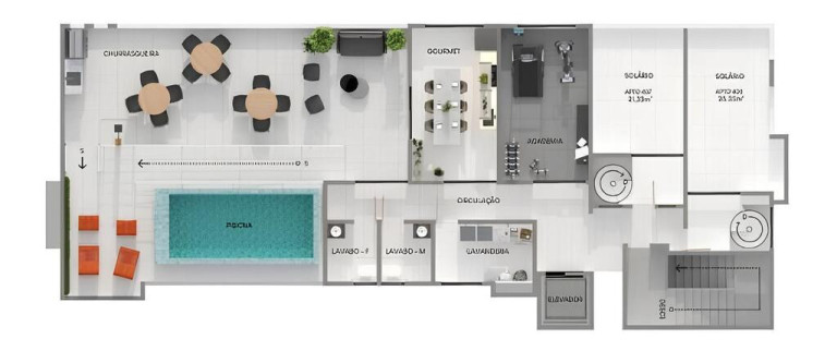 Imagem Imóvel com 1 Quarto à Venda, 23 m² em Intermares - Cabedelo Imagem Imóvel com 1 Quarto à Venda, 23 m² em Intermares - Cabedelo