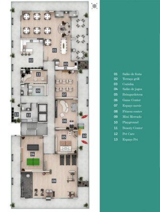 Imagem Apartamento com 2 Quartos à Venda, 108 m² em Real - Praia Grande