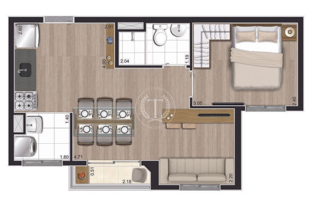 Imagem Apartamento com 2 Quartos à Venda, 37 m² em Jardim Mirante - São Paulo Imagem Apartamento com 2 Quartos à Venda, 37 m² em Jardim Mirante - São Paulo