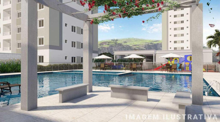 Imagem Apartamento com 2 Quartos à Venda, 44 m² em Alcântara - São Gonçalo
