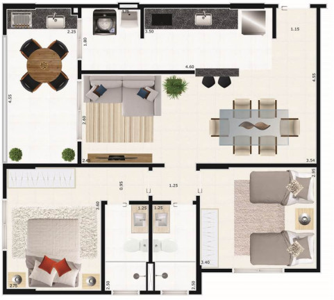 Imagem Apartamento com 2 Quartos à Venda, 77 m² em Centro - Mongagua Imagem Apartamento com 2 Quartos à Venda, 77 m² em Centro - Mongagua