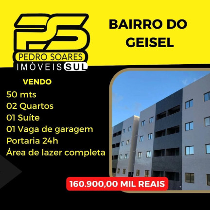 Flat com 2 Quartos à Venda, 50 m² em Cuiá - João Pessoa