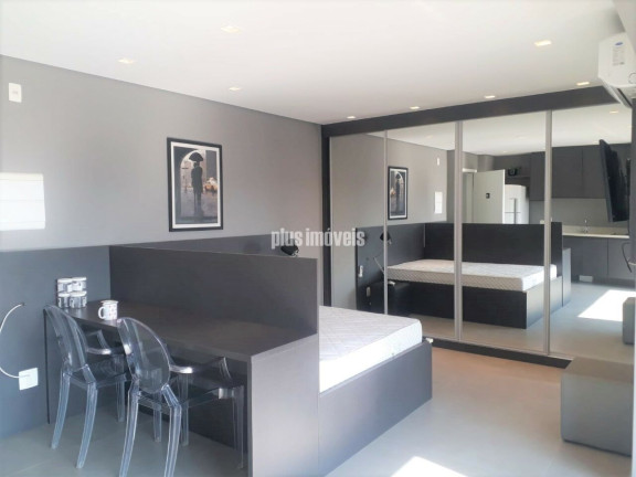 Imagem Apartamento com 1 Quarto para Alugar, 35 m² em Campo Belo - São Paulo Imagem Apartamento com 1 Quarto para Alugar, 35 m² em Campo Belo - São Paulo