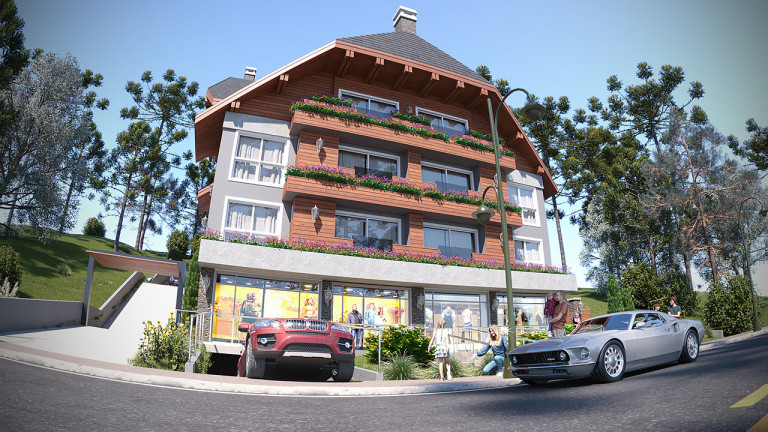 Imagem Apartamento com 1 Quarto à Venda, 75 m² em Lagos Do Bosque - Gramado Imagem Apartamento com 1 Quarto à Venda, 75 m² em Lagos Do Bosque - Gramado
