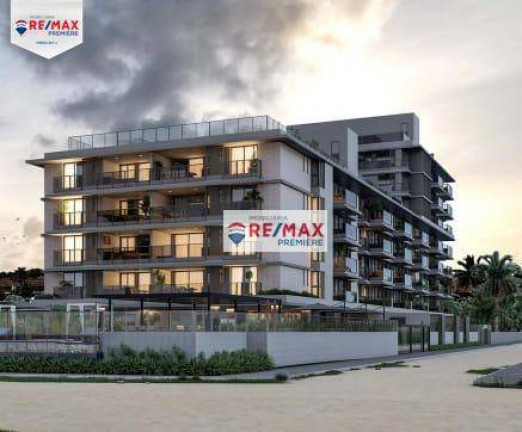 Apartamento com 2 Quartos à Venda, 66 m² em Praia  Formosa - Cabedelo