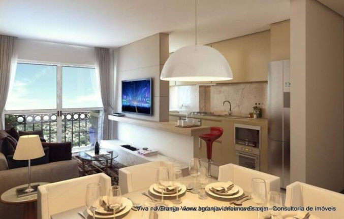 Imagem Apartamento com 1 Quarto para Alugar, 38 m² em Granja Viana - Cotia Imagem Apartamento com 1 Quarto para Alugar, 38 m² em Granja Viana - Cotia