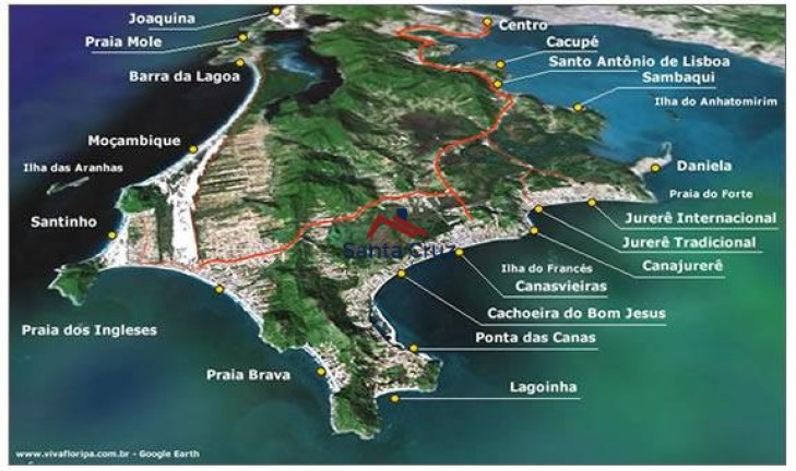 Imagem Terreno à Venda, 1.225 m² em São João Do Rio Vermelho - Florianópolis Imagem Terreno à Venda, 1.225 m² em São João Do Rio Vermelho - Florianópolis