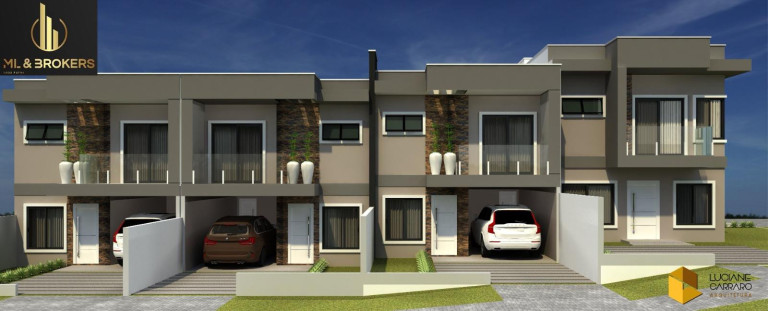 Imagem Sobrado com 3 Quartos à Venda, 123 m² em Fazenda Velha - Araucária