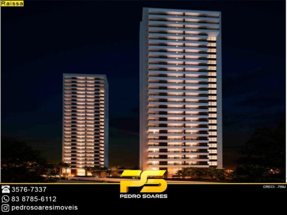 Imagem Apartamento com 4 Quartos à Venda, 127 m² em Altiplano Cabo Branco - João Pessoa Imagem Apartamento com 4 Quartos à Venda, 127 m² em Altiplano Cabo Branco - João Pessoa