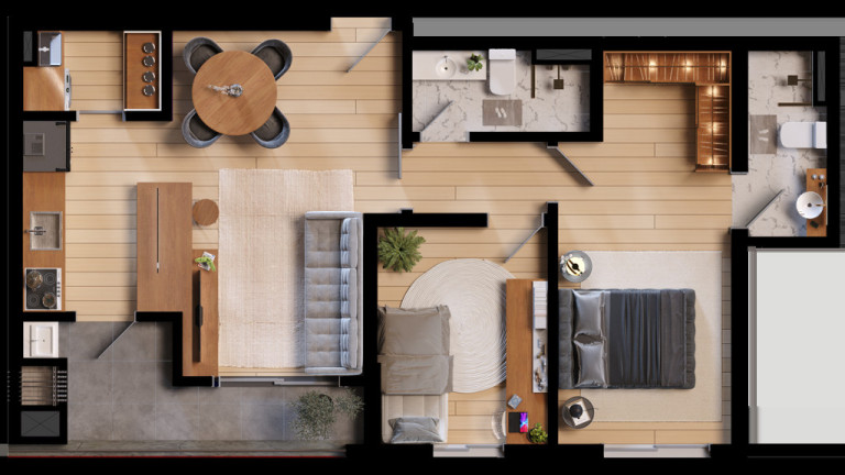 Imagem Apartamento com 3 Quartos à Venda, 86 m² em Santa Quitéria - Curitiba