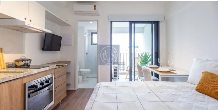 Imóvel com 1 Quarto para Alugar, 22 m² em Vila Mariana - São Paulo