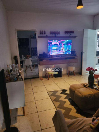 Imagem Casa com 1 Quarto à Venda, 90 m² em Santa Maria - Santo André