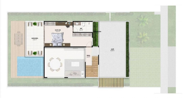 Imagem Casa com 3 Quartos à Venda, 207 m² em Alphaville - Barra Dos Coqueiros Imagem Casa com 3 Quartos à Venda, 207 m² em Alphaville - Barra Dos Coqueiros